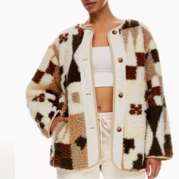 Wilfred Free Aritzia sherpa fleece jacket - Picture 2 of 8